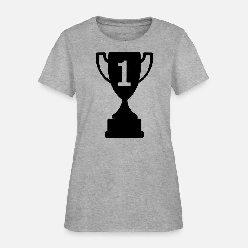 Competition cup with number 1