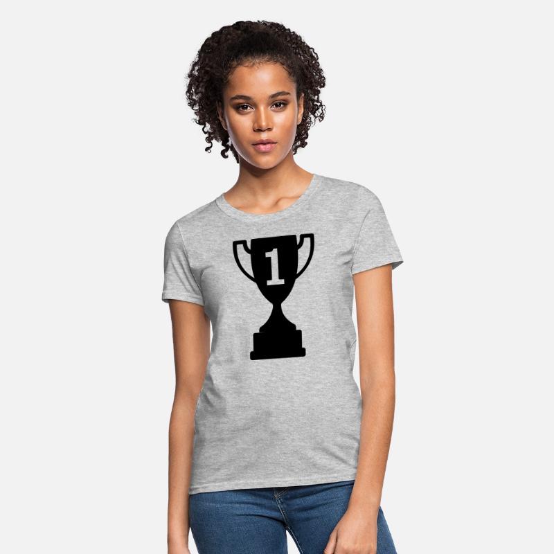 Competition cup with number 1