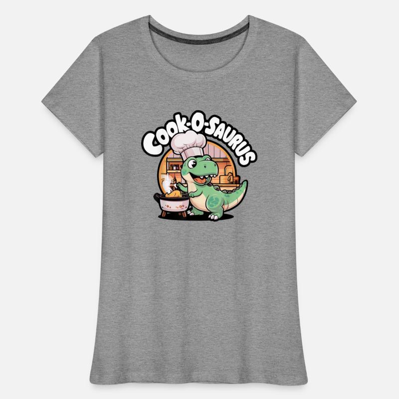 Cook o saurus Kawaii Dinosaur Chef Cooking Funny