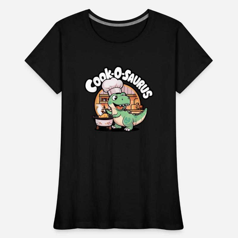 Cook o saurus Kawaii Dinosaur Chef Cooking Funny