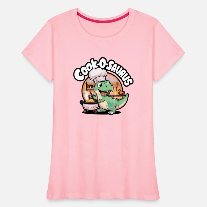 Cook o saurus Kawaii Dinosaur Chef Cooking Funny