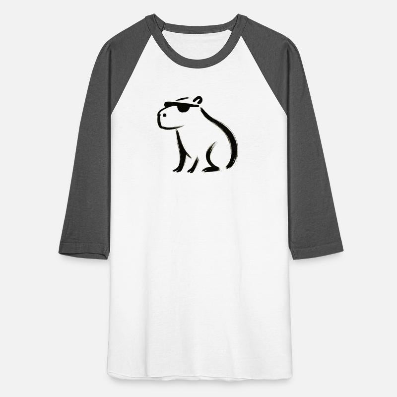 Cool Capybara – Minimalist Ink Animal Design