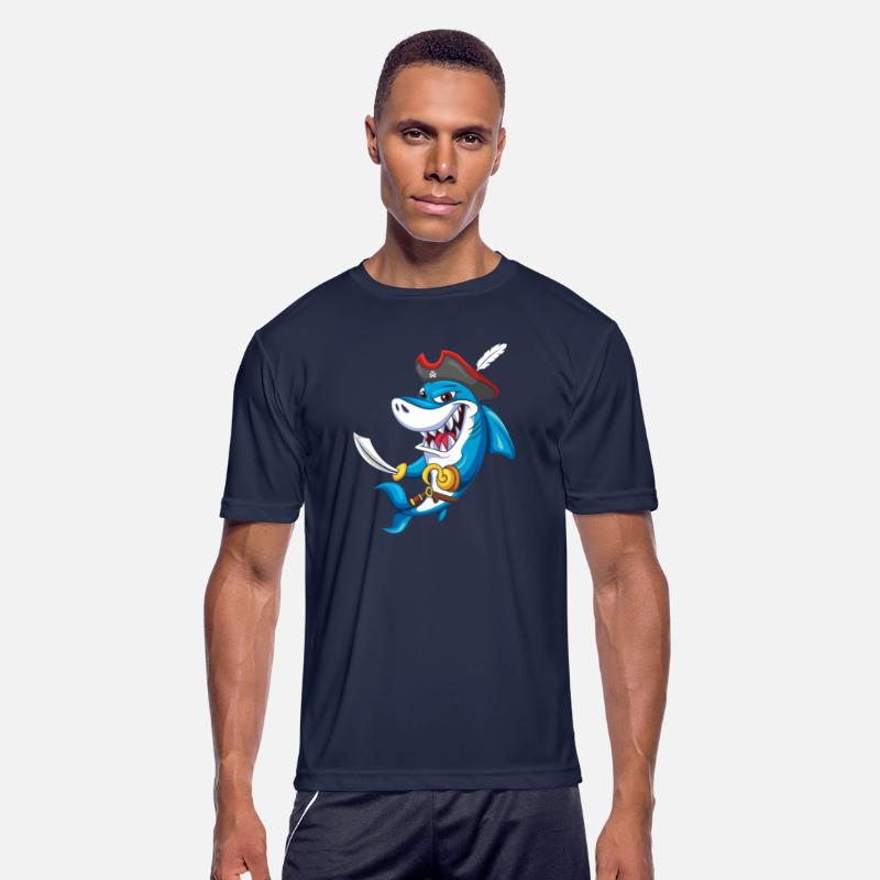 Cool Shark Pirate Decor Lazy Halloween