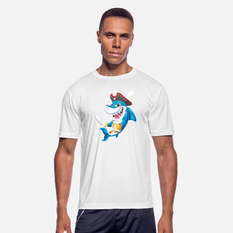 Cool Shark Pirate Decor Lazy Halloween