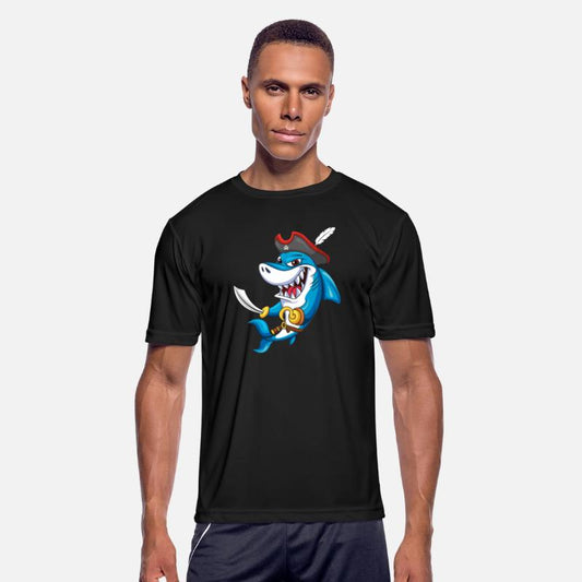 Cool Shark Pirate Decor Lazy Halloween