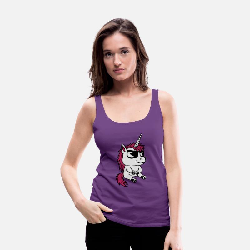 Cool sunglasses unicorn comic