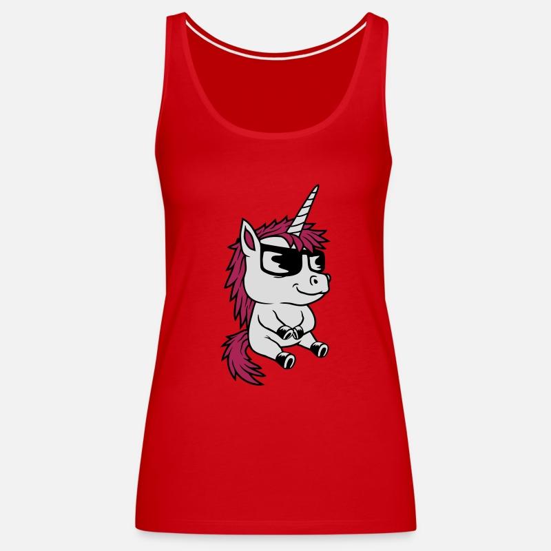 Cool sunglasses unicorn comic