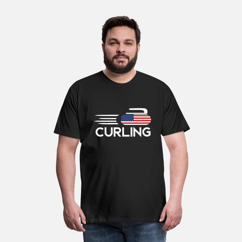 Cool Usa Style Curling Stone