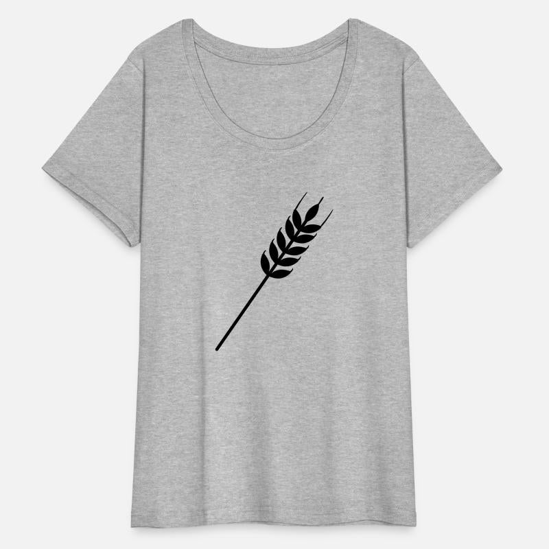 Corn grain wheat shadow image