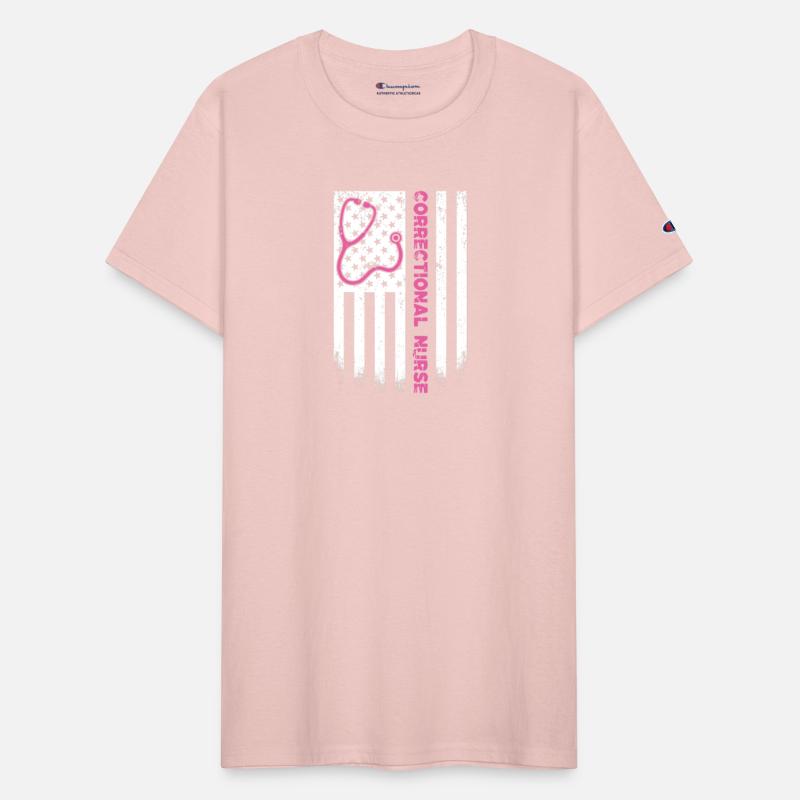 Correctional Nurse American flag US Stethoscope