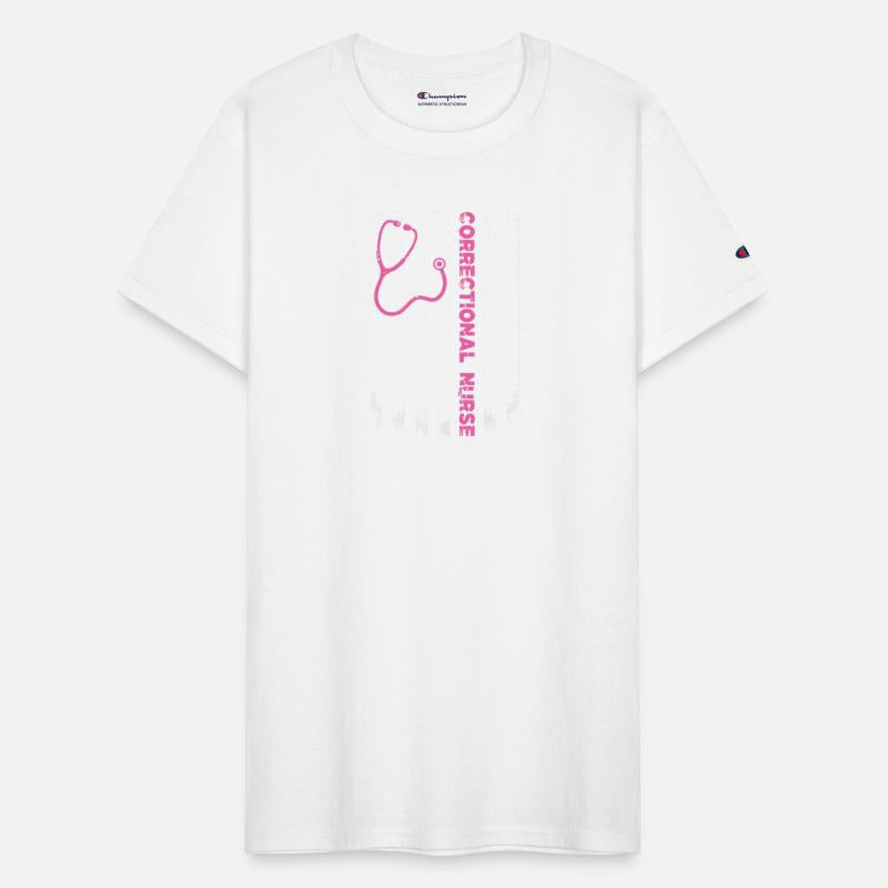 Correctional Nurse American flag US Stethoscope