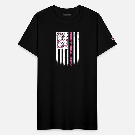 Correctional Nurse American flag US Stethoscope