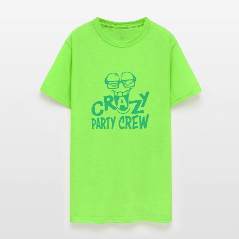 Crazy Party Crew Weird Insane Mad Fun Team Friends