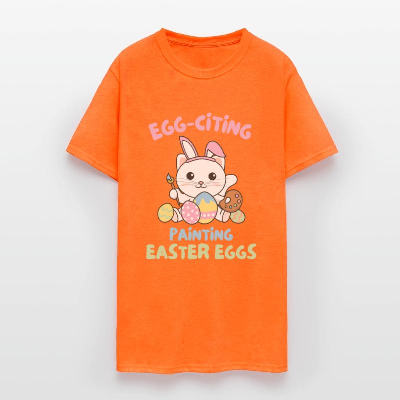 Cute Cats At Easter With Easter Eggs Cat