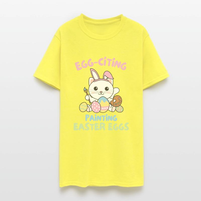 Cute Cats At Easter With Easter Eggs Cat