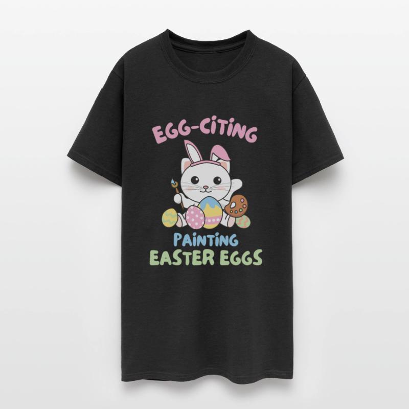 Cute Cats At Easter With Easter Eggs Cat