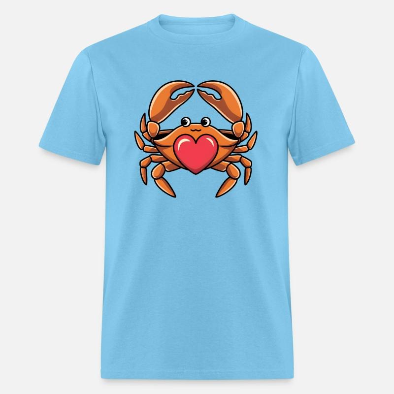 Cute Crab Heart for Cancer Sign Lovers