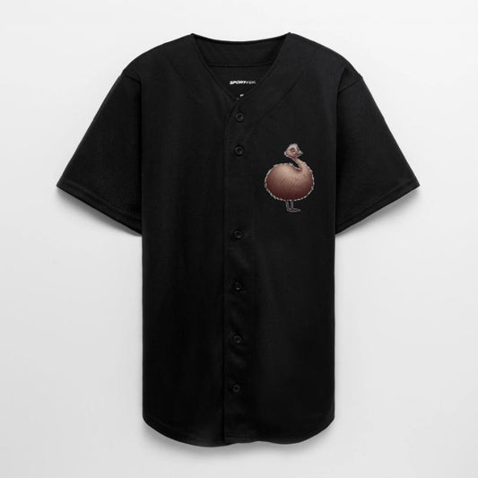 Cute Emu Bird in Cartoon Style