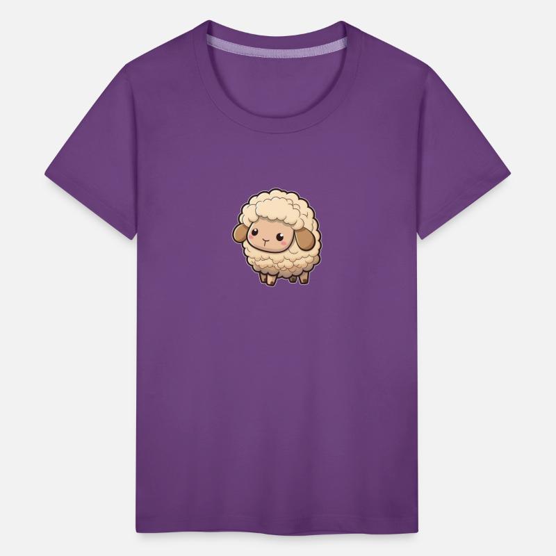 Cute fluffy sheep kid baby easter lamb