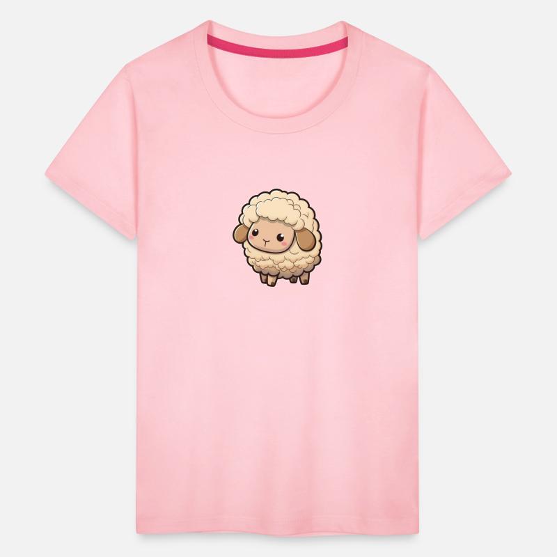 Cute fluffy sheep kid baby easter lamb