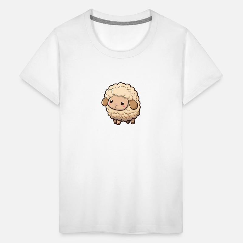 Cute fluffy sheep kid baby easter lamb