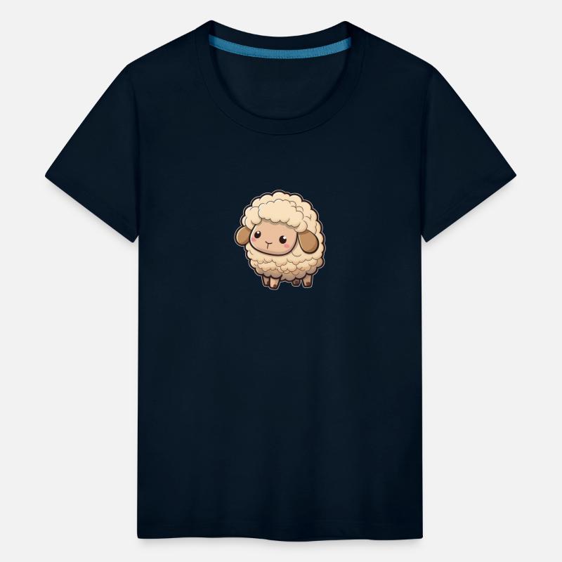 Cute fluffy sheep kid baby easter lamb