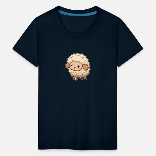 Cute fluffy sheep kid baby easter lamb