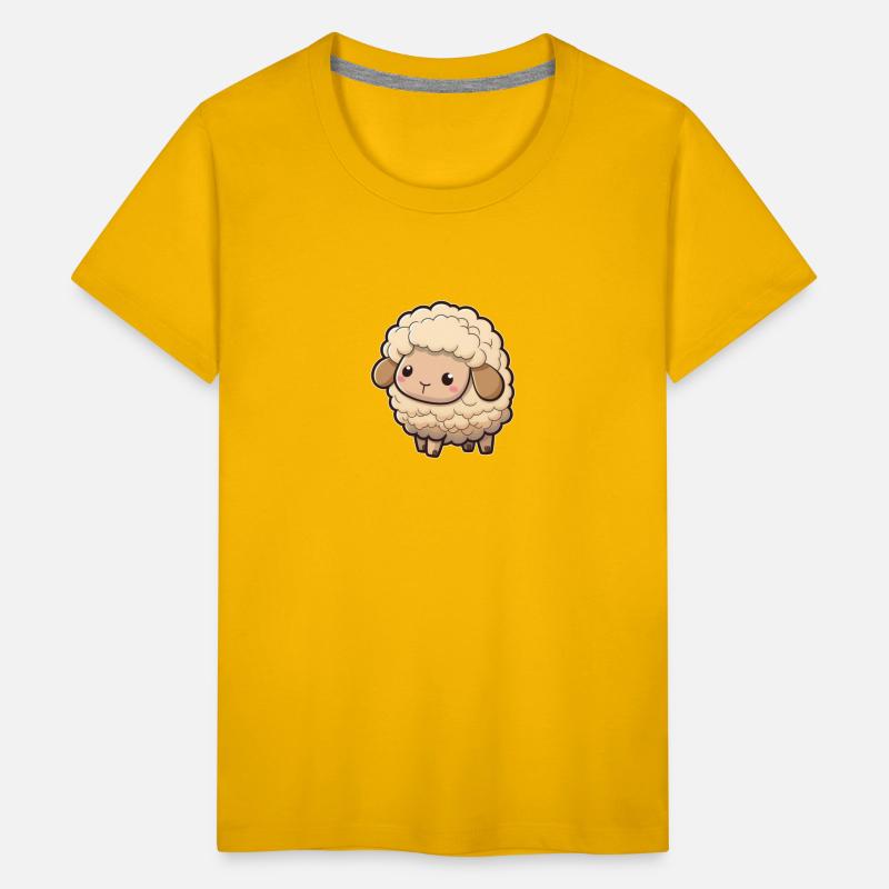 Cute fluffy sheep kid baby easter lamb