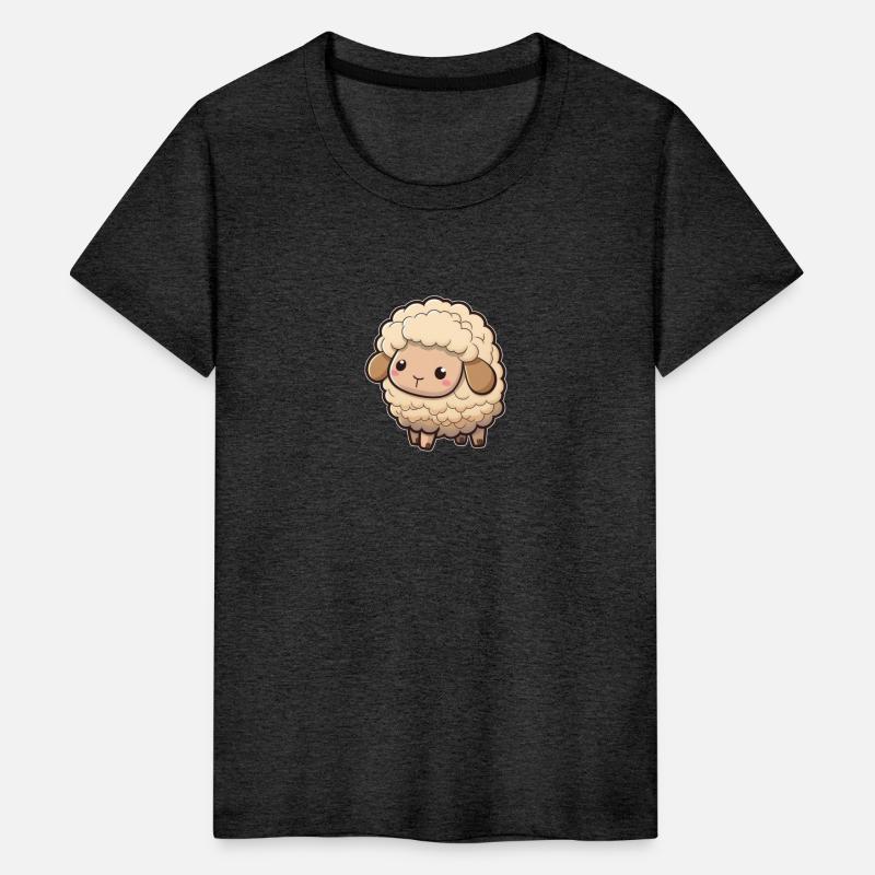 Cute fluffy sheep kid baby easter lamb