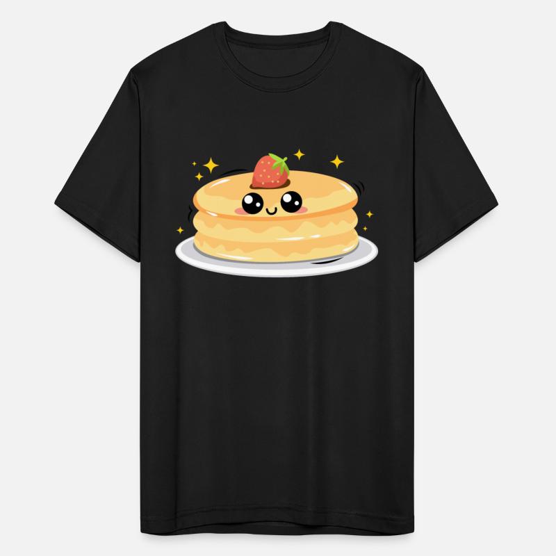 Cute Happy Pancake Drawing