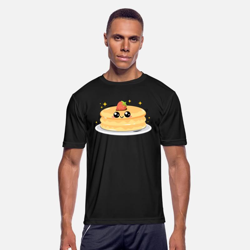 Cute Happy Pancake Drawing