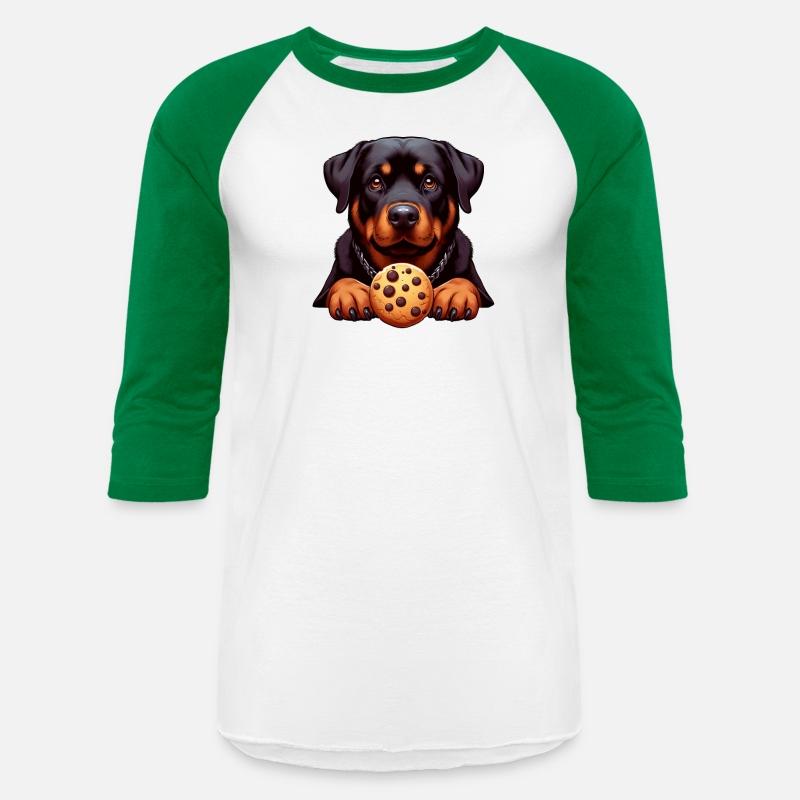 Cute Rottweiler cookie pastry dog funny