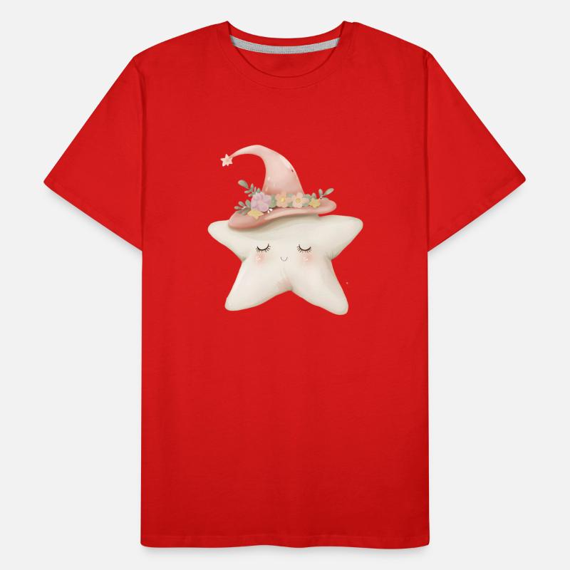 Cute Star Cute Star with Hat and Flowers