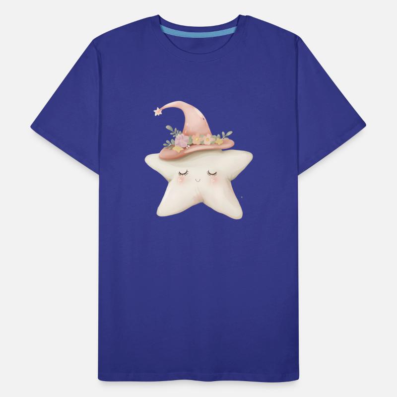 Cute Star Cute Star with Hat and Flowers