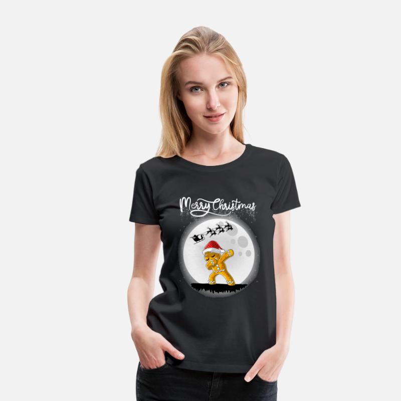 Dabbing Gingerbread Man Dab Christmas Biscuit