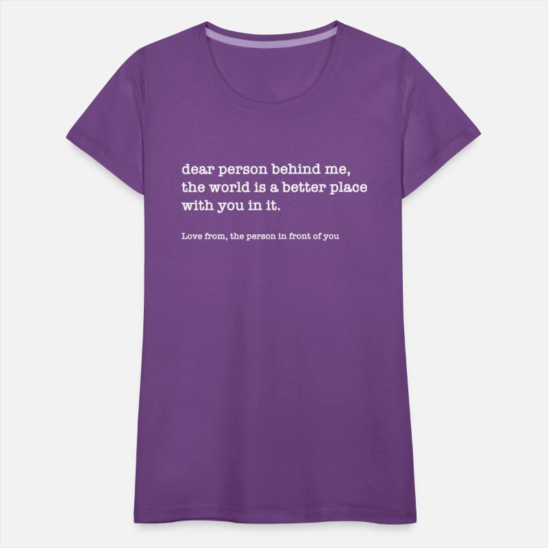 Dear Person Behind Me Novelty