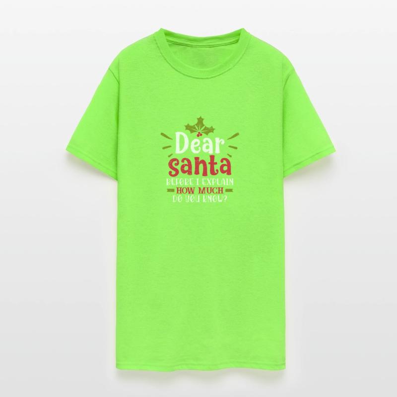 Dear Santa Before I Explain How Much You Know