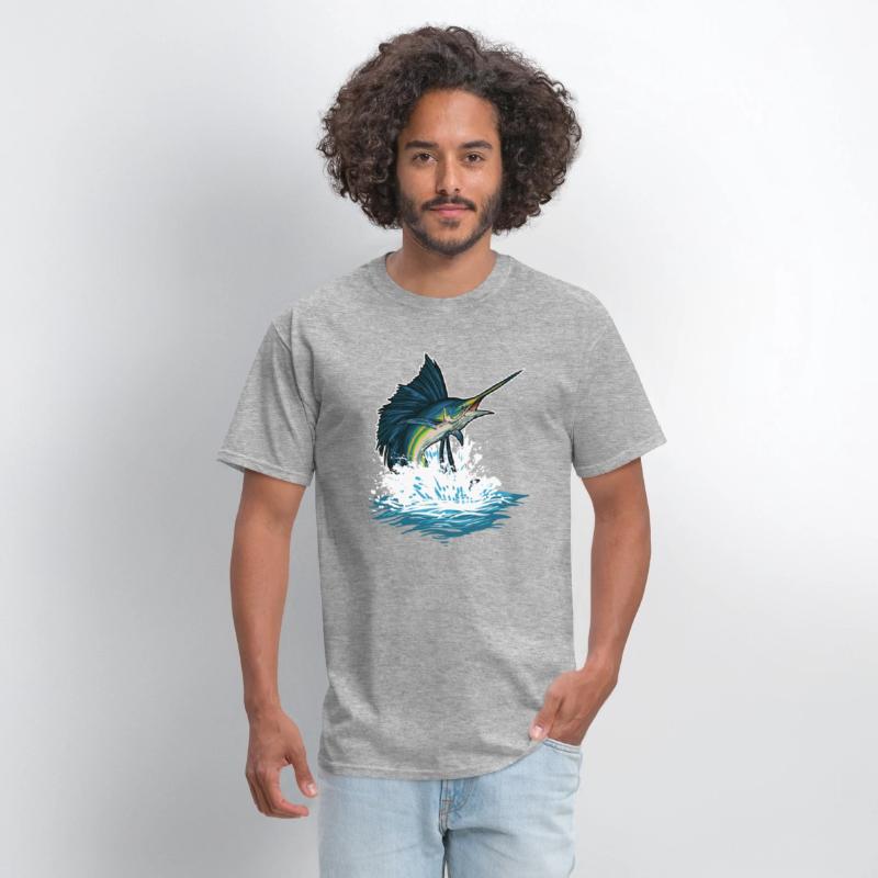 Deep Sea Fishing Sword Fish Ocean Lover Gift