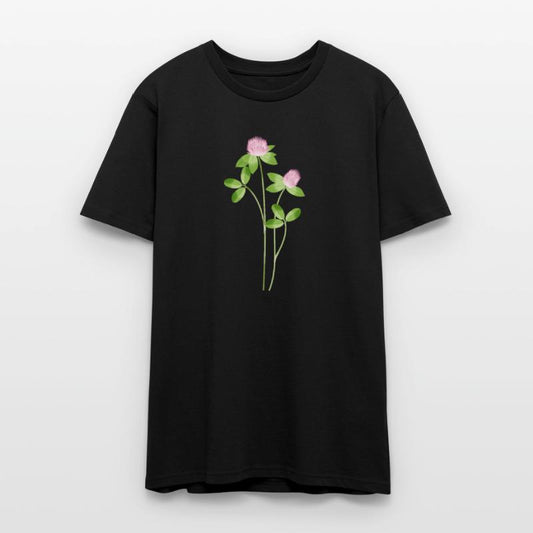 Delicate Meadow Clover with Pink Flowers motiv