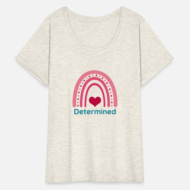 Determined Viva Magenta Boho Rainbow