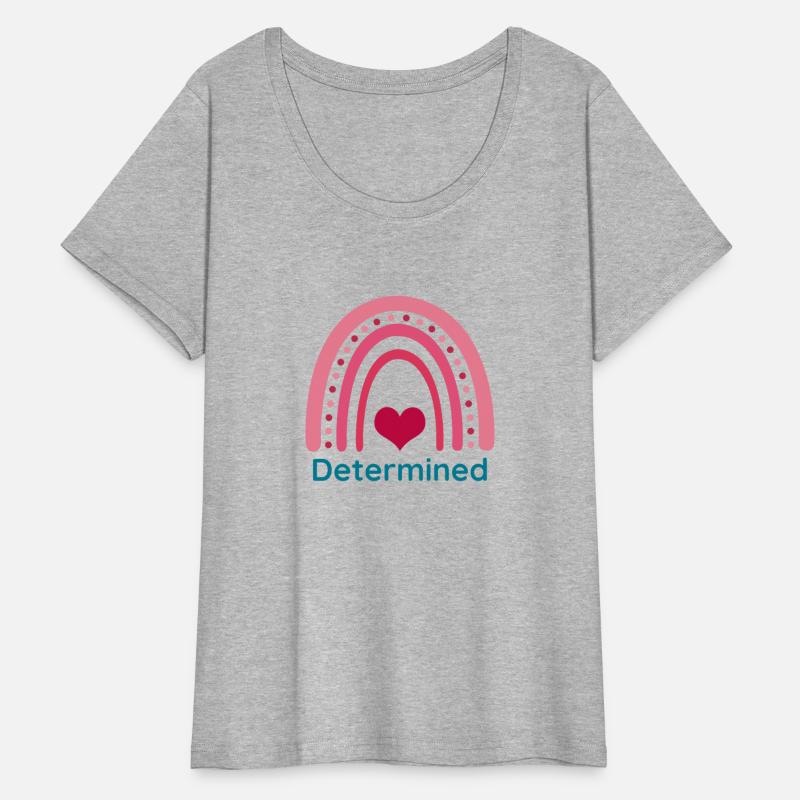 Determined Viva Magenta Boho Rainbow