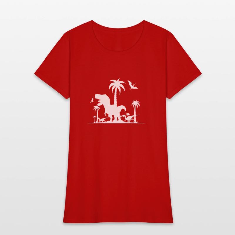 Dinosaur T-Rex in the Jungle