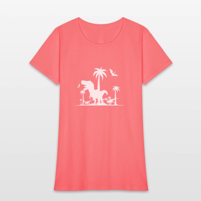 Dinosaur T-Rex in the Jungle