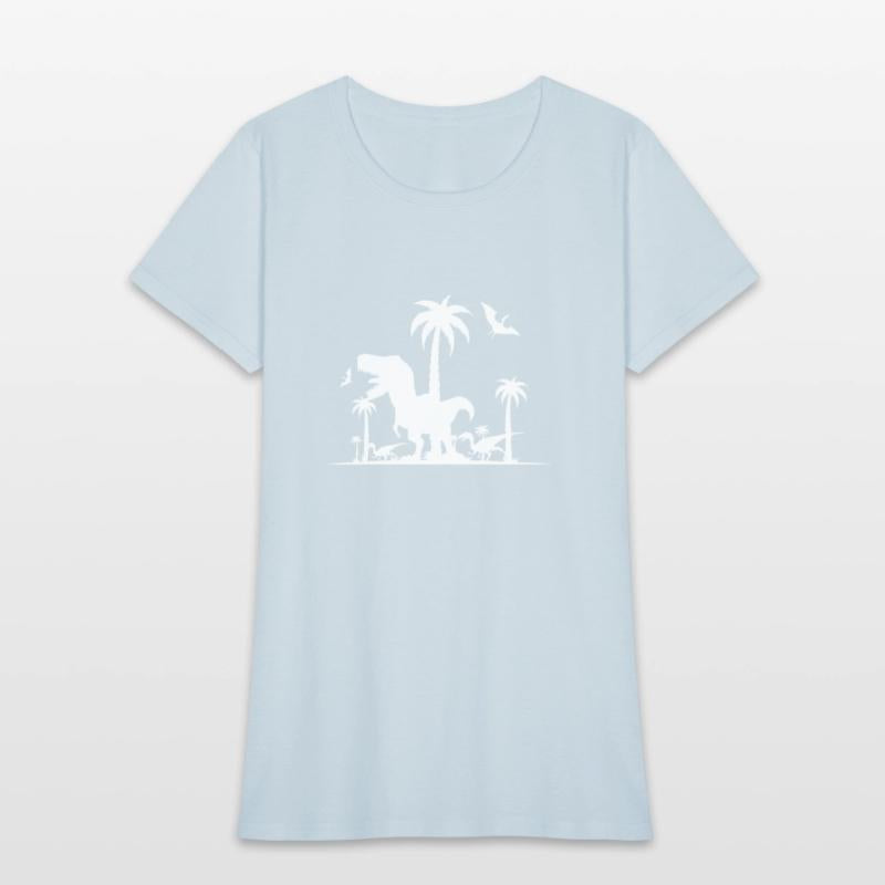 Dinosaur T-Rex in the Jungle