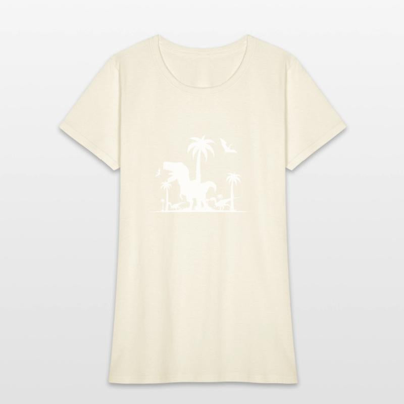 Dinosaur T-Rex in the Jungle