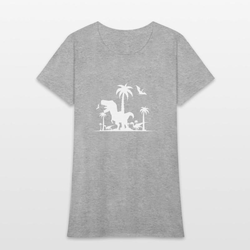 Dinosaur T-Rex in the Jungle