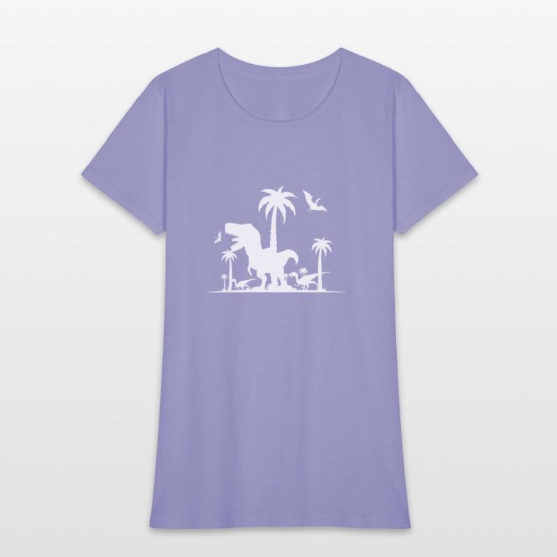 Dinosaur T-Rex in the Jungle