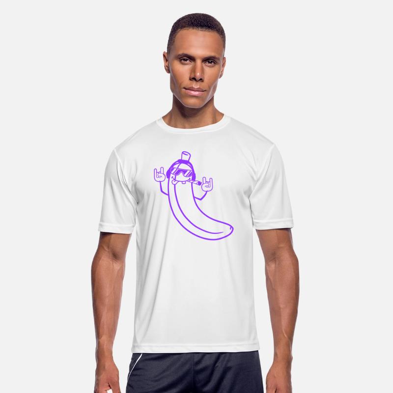 DJ Crazy Happy Banana Fruit Club Music Party Fun