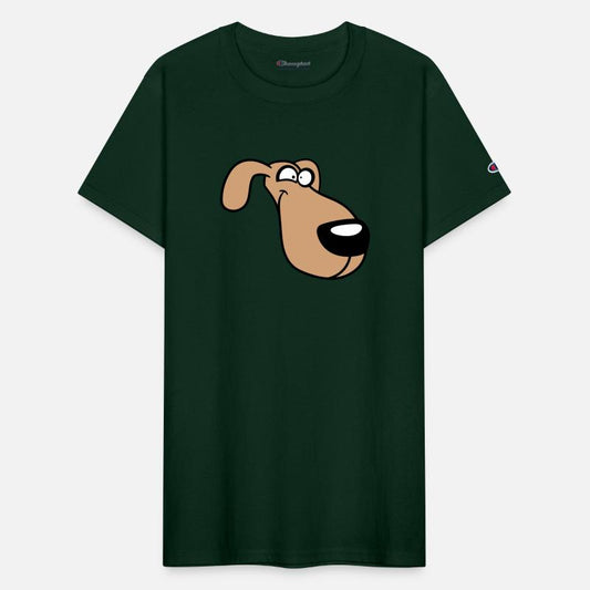 Dog Face Funny Silly Crazy Comic Cartoon Happy Mad