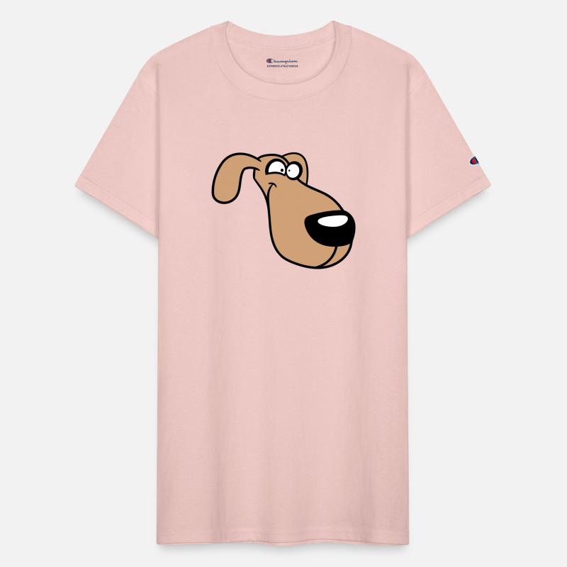 Dog Face Funny Silly Crazy Comic Cartoon Happy Mad